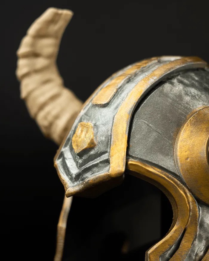 3D Print Dwarven Helmet STL for download