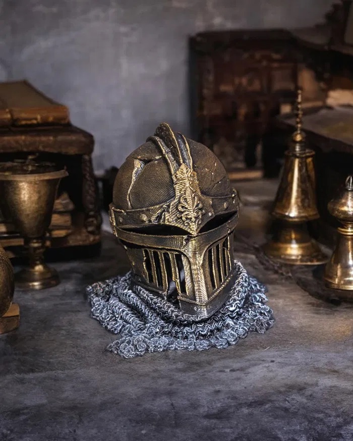 3D Printed Lost Warrior Helmet