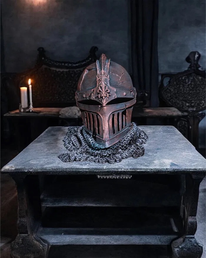 3D Print Lost Warrior Helmet STL for download