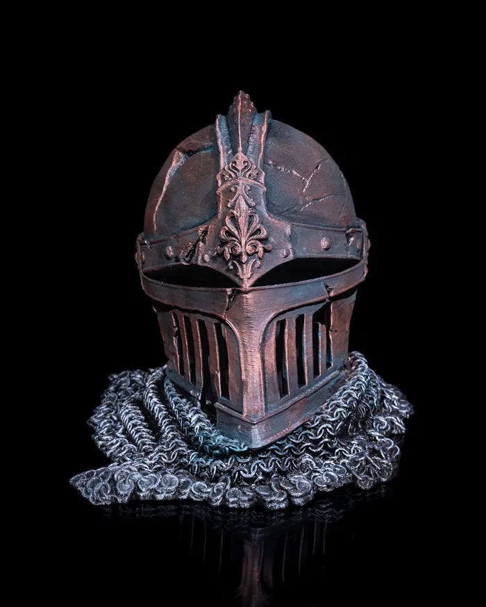 3D Printed Lost Warrior Helmet STL for FREE Download