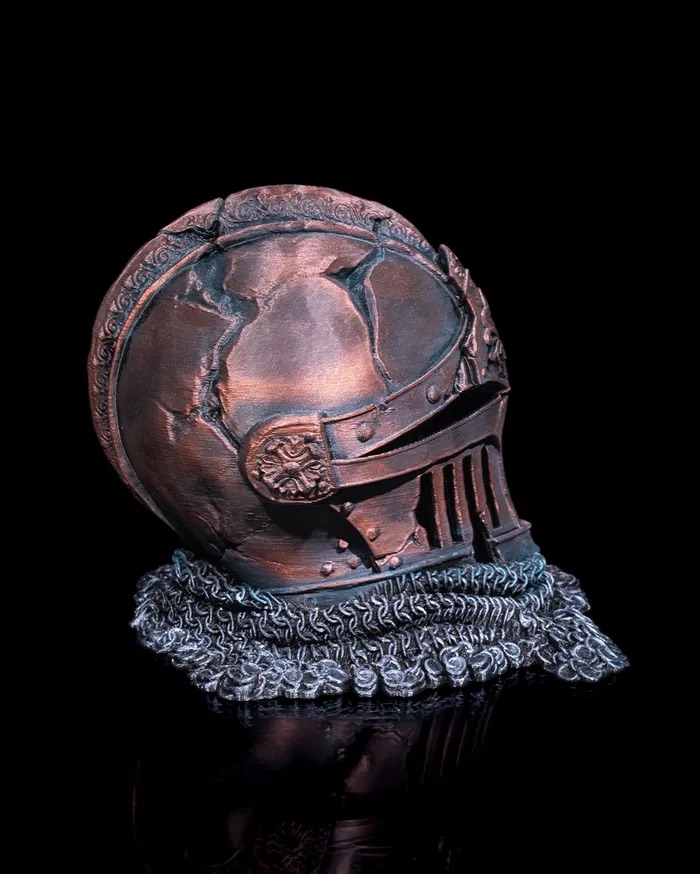 3D Printed Lost Warrior Helmet STL for FREE Download