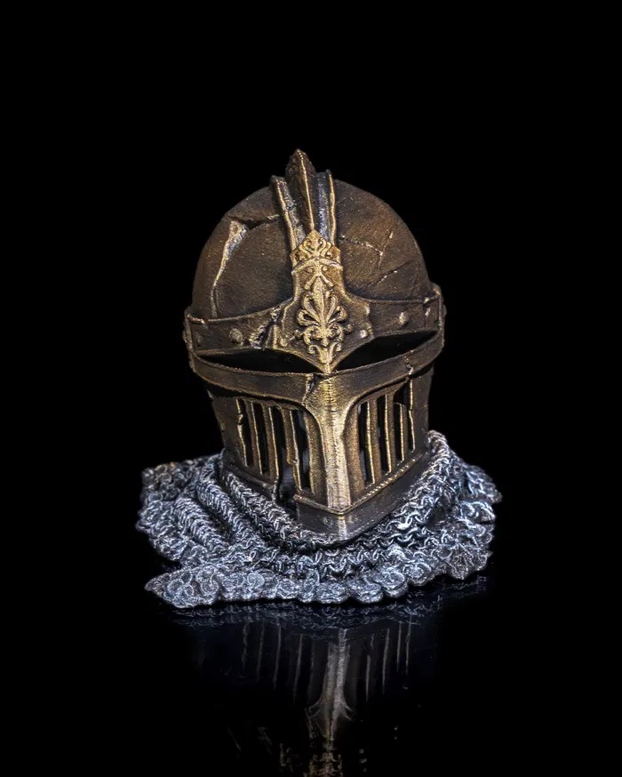 3D Printed Lost Warrior Helmet STL for FREE Download