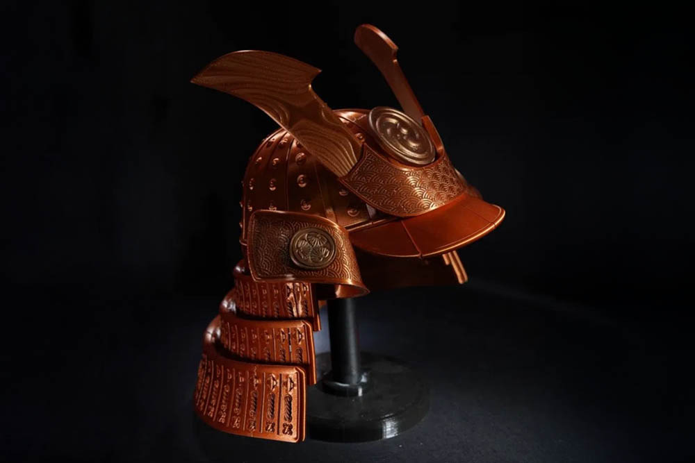 3D Printed Kabuto - Samurai Helmet