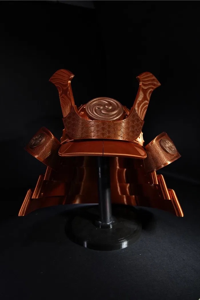 3D Printed Kabuto - Samurai Helmet STL for FREE Download