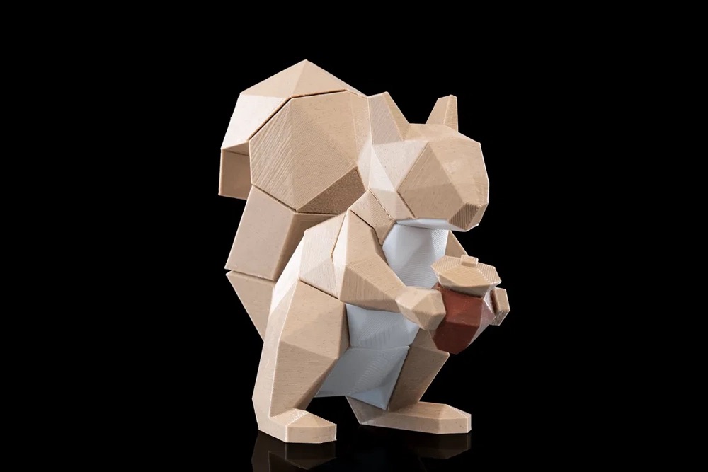 Low Poly Squirrel STL for Download