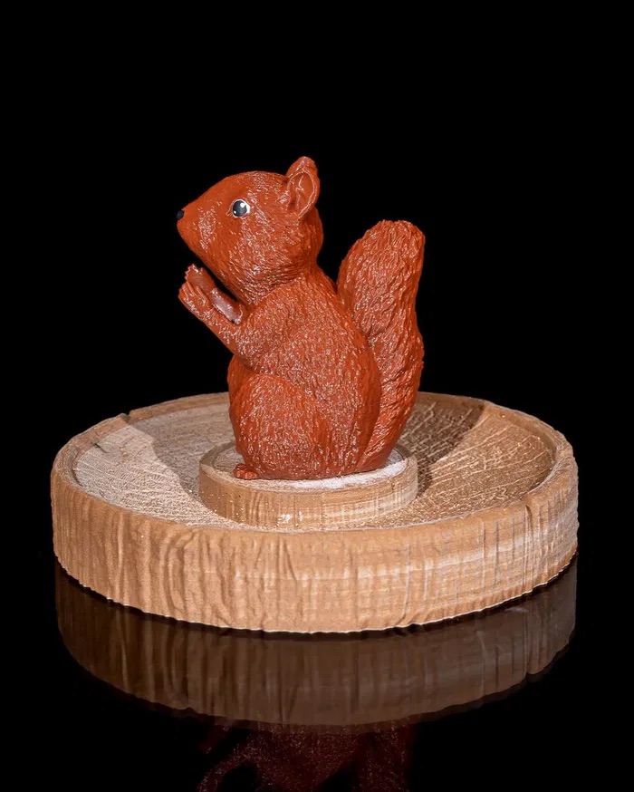 3D Printed Caffeinated Squirrel STL for Download