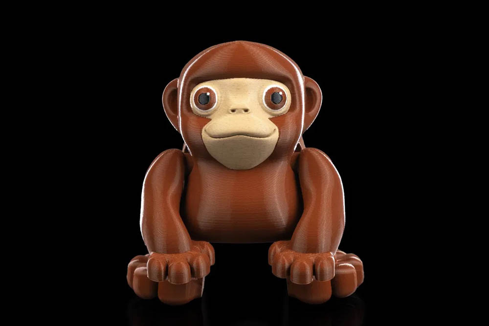 3D Printed Monkey STL for Download