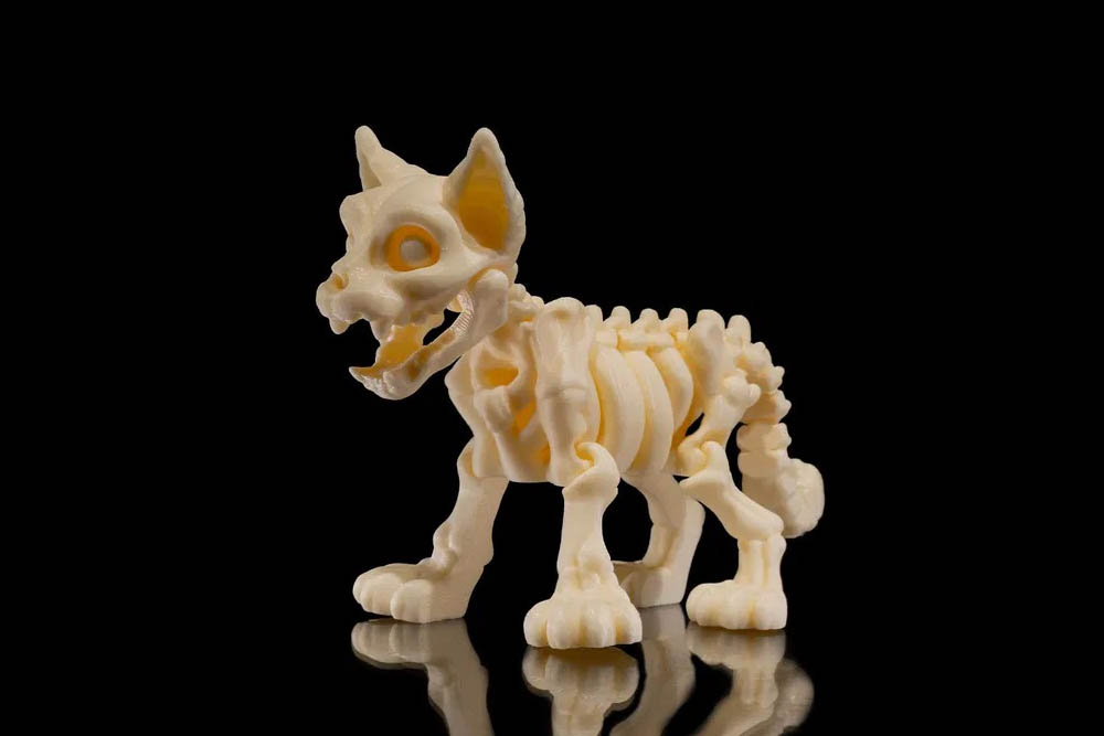 3D Print Skeleton Cat STL for download