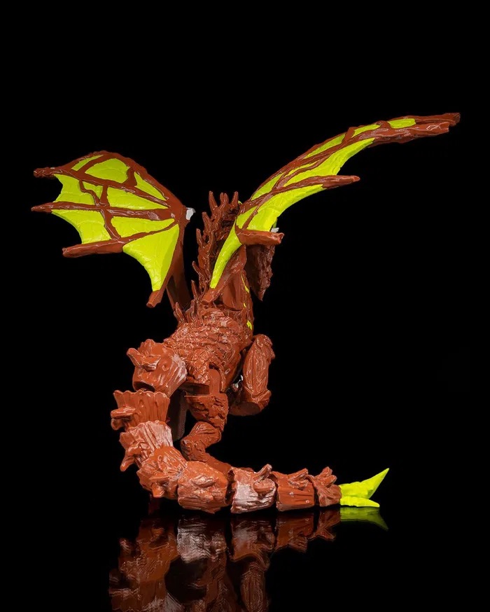 3D Printed Epic Dragon with Wings STL for Download