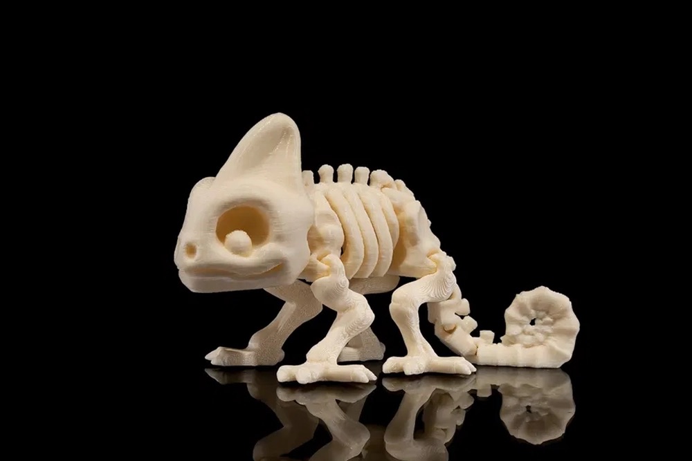 3D Print Skeleton Chameleon STL for Download