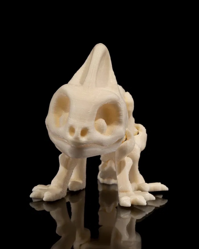 3D Print Skeleton Chameleon