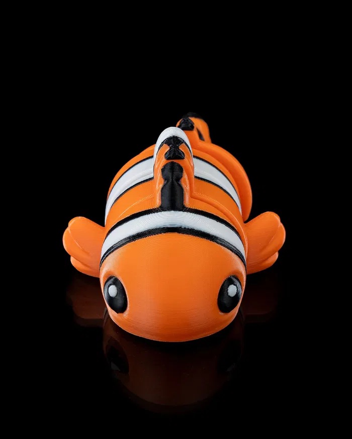 3D Print Cute Flexi Clownfish