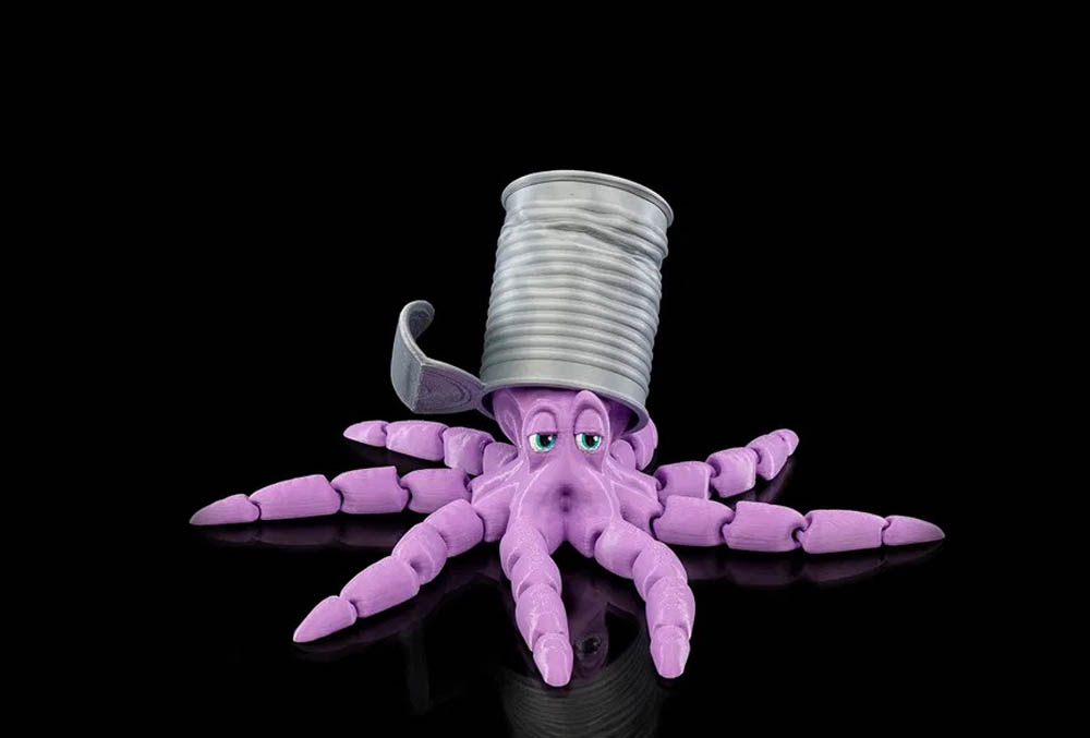 3D Printed Articulated Octopus Gus