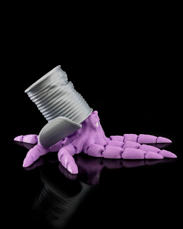 3D Printed Octopus Gus STL for Download