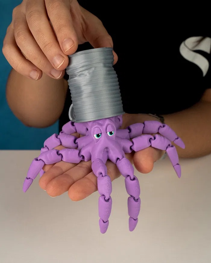 3D Print Gus the Octopus STL for download