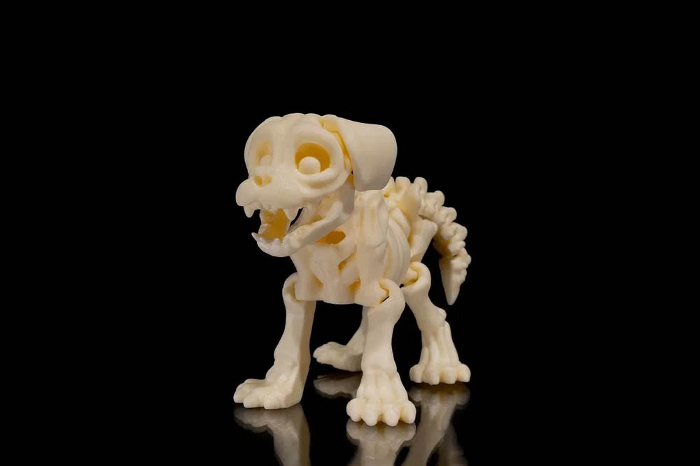 3D Print Skeleton Dog STL for Download