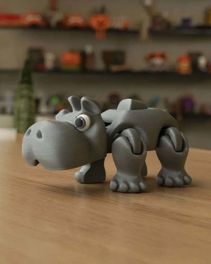 3D Print Hungry Hippo STL for Download