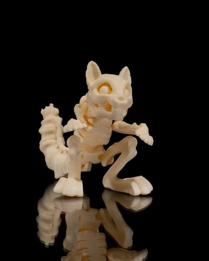 3D Print Skeleton Squirrel STL for download