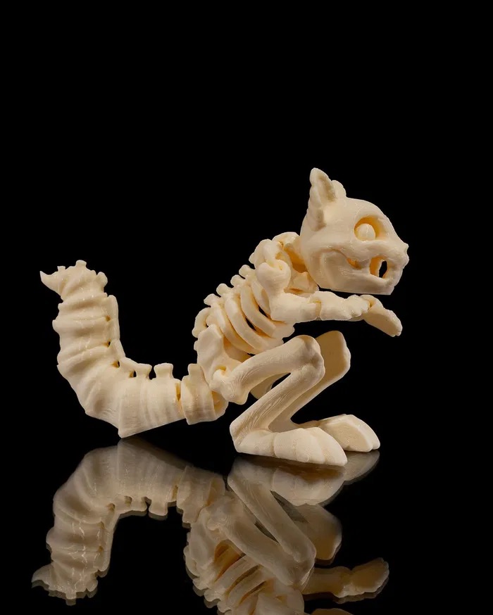 3D Print Skeleton Squirrel STL for download