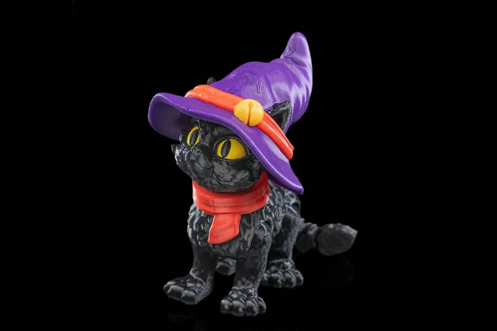 3D Print Cat in a hat STL for Download