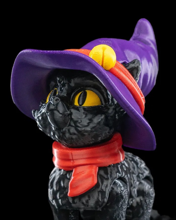 3D Print Cat in a Hat STL for download