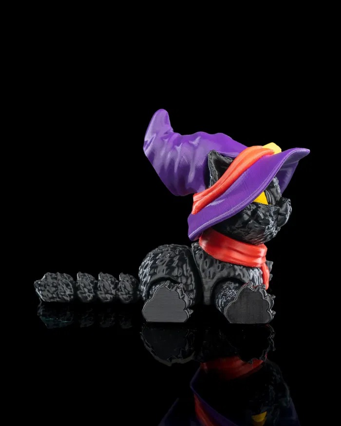 3D Print Cat in a hat STL for Download