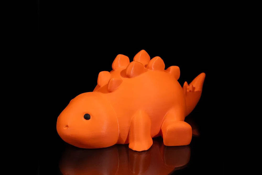 3D Printed Baby Stegosaurus Dinosaur STL for download