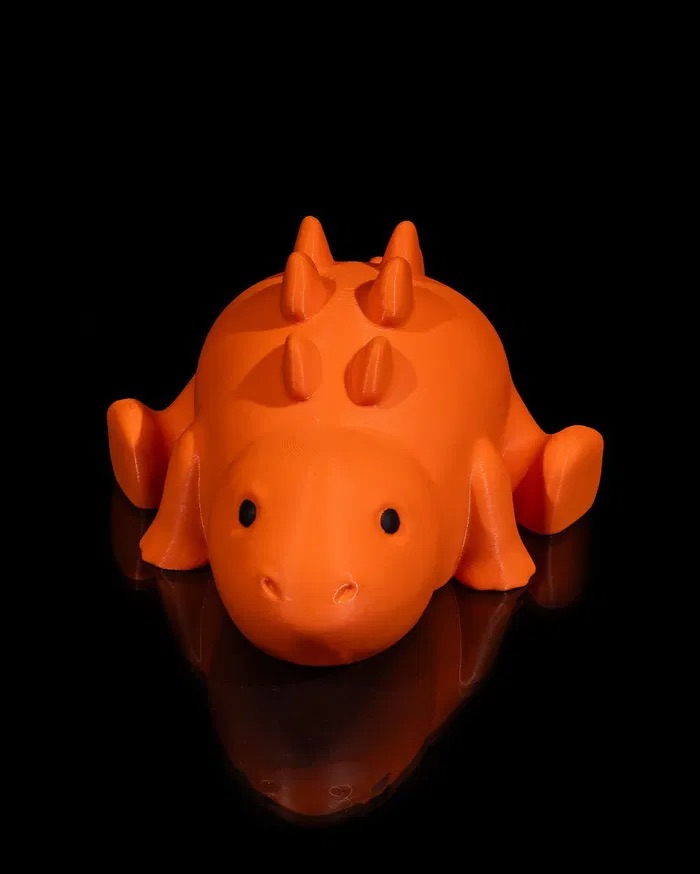 3D Printed Baby Stegosaurus Dinosaur