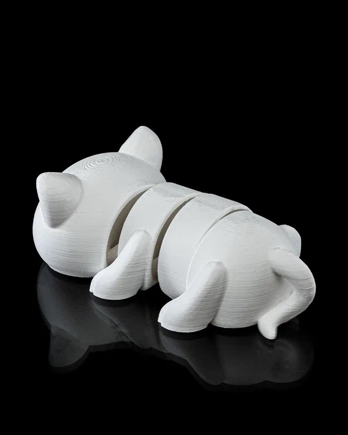 3D Print Cute Flexi Cat