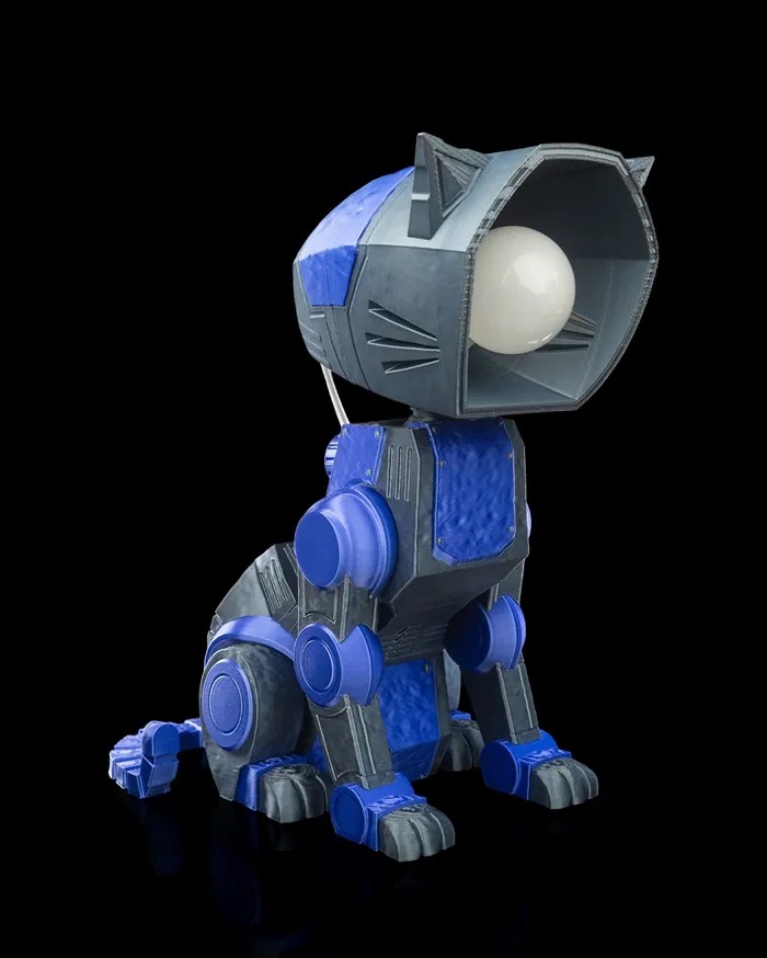 3D Print Mecha Cat STL for Download