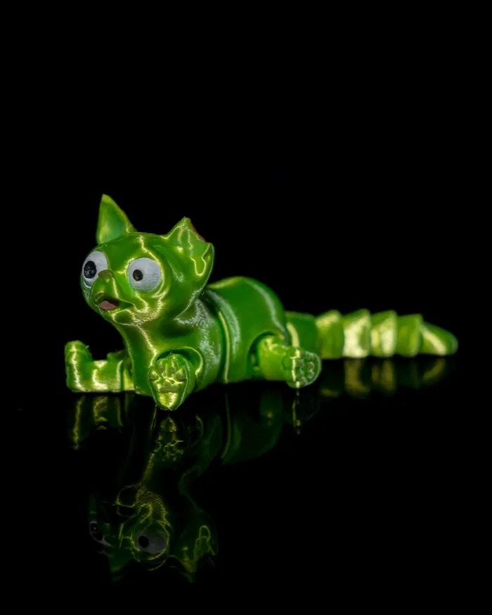 3D Print Zombie Kitty STL for Download