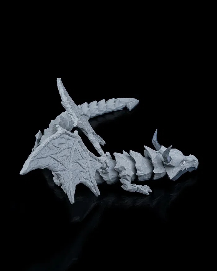 Dragon with Wings STL for Download