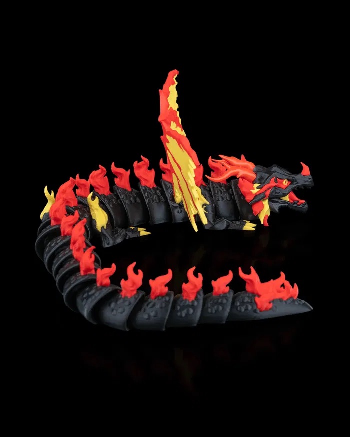 3D Printed Scorchwing Tyrant Dragon STL for Download