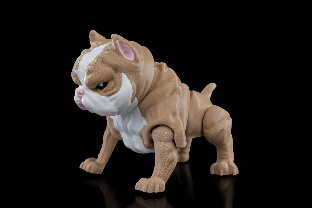 3D Print American Bulldog