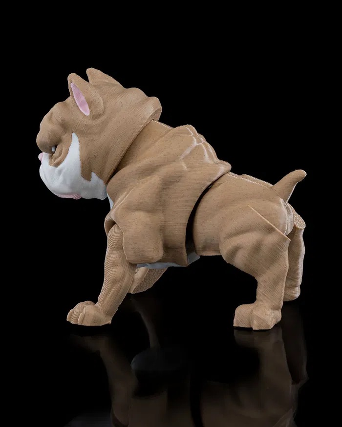 3D Printed American Bulldog STL for Download