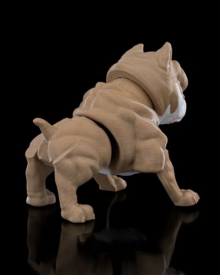 3D Printed American Bulldog