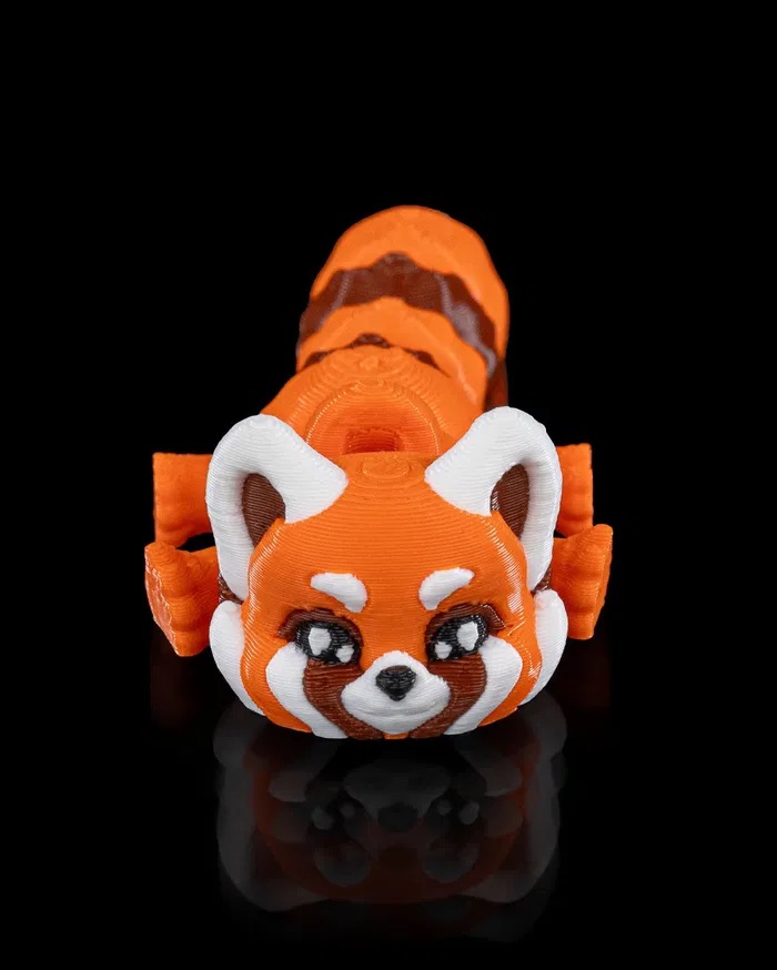 3D Printed Red Panda STL for Download