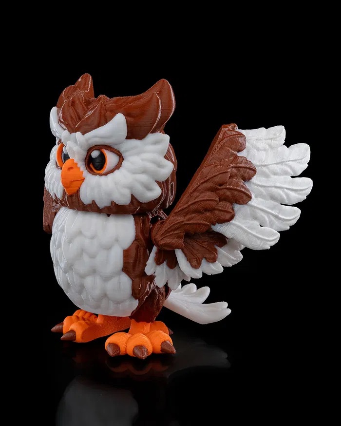 3D Printed Owl