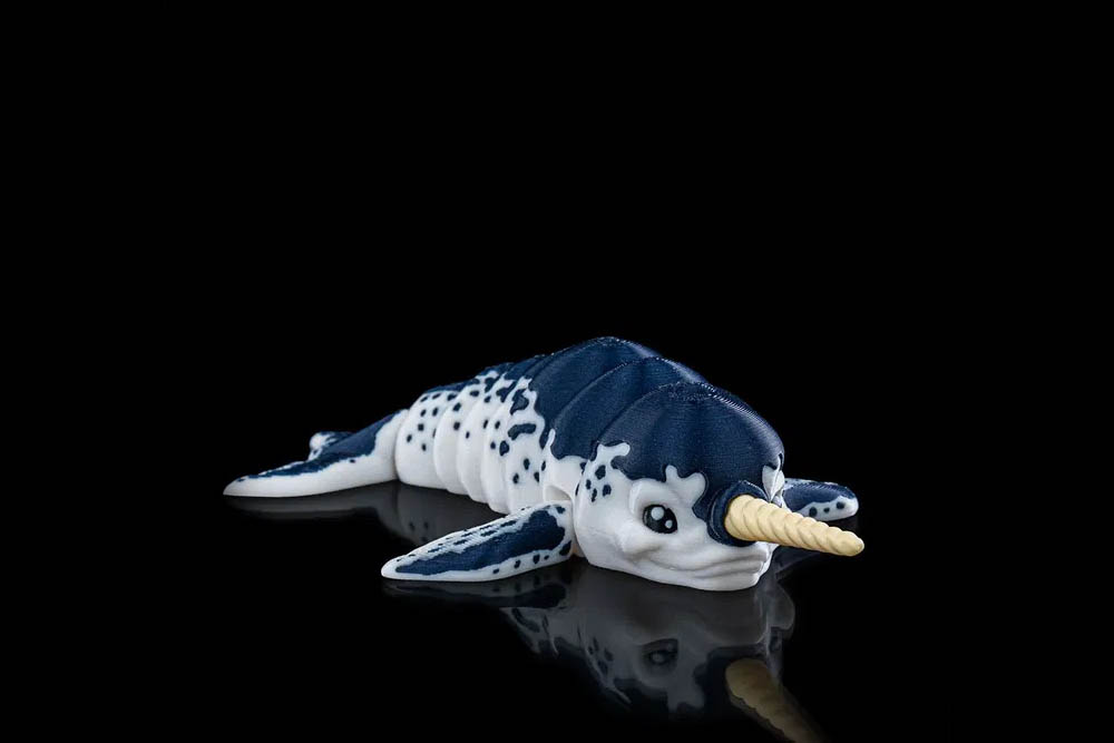 3D Print Narwhal Fish STL for download