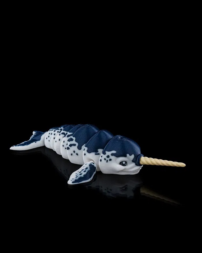 3D Print Narwhal Fish STL for download