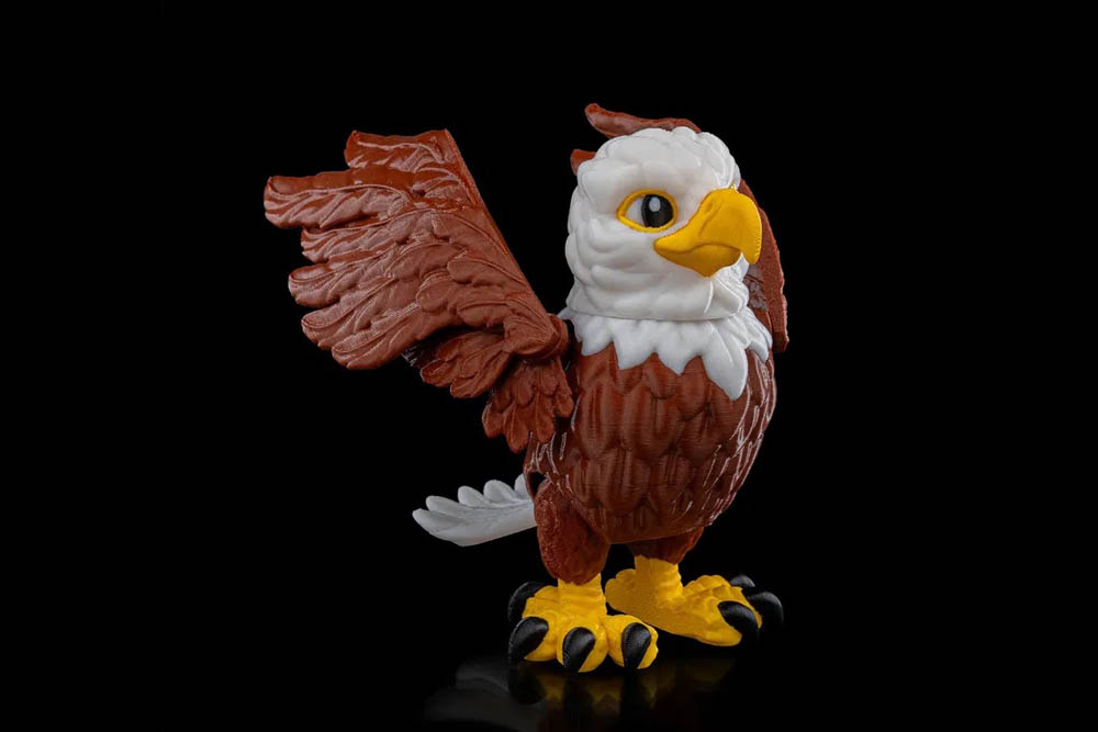 3D Print Bald Eagle STL for Download