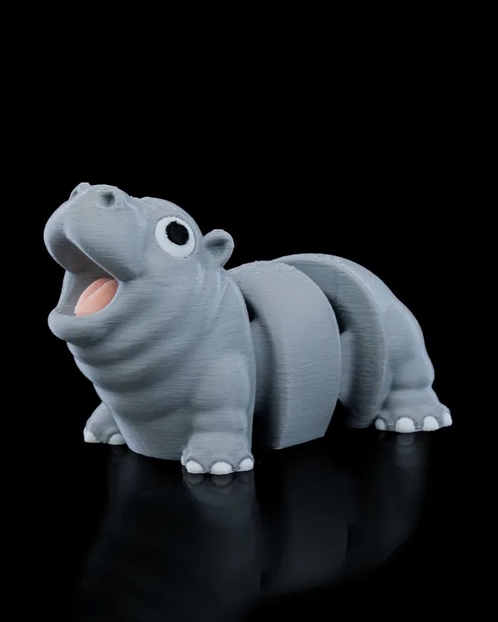 3D Print Baby Hippo STL for download