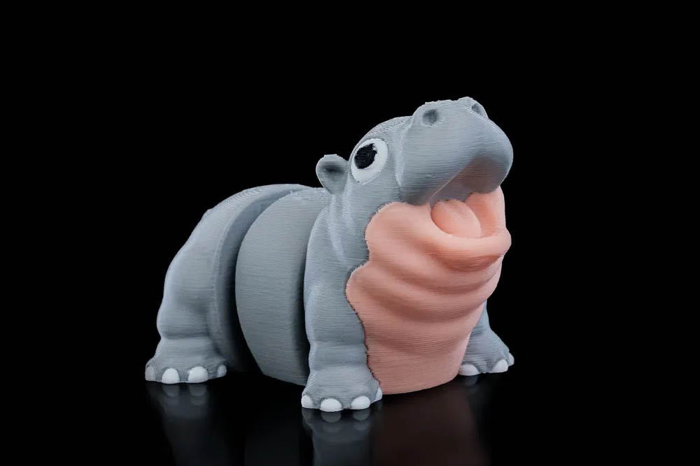 3D Print Baby Hippo STL for download