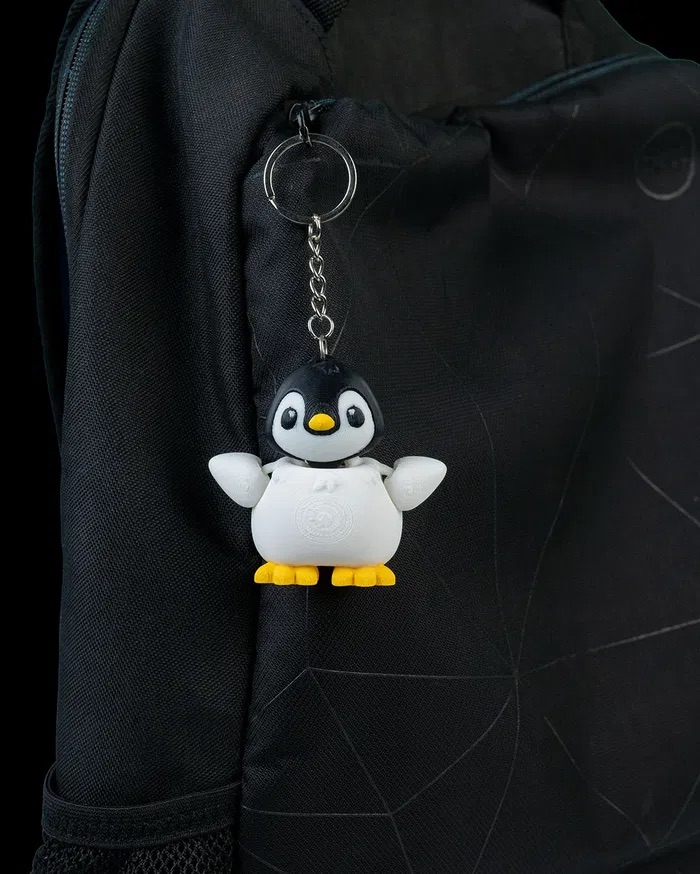 3D Printed Dancing Penguin STL for Download