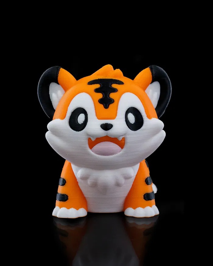 3D Print Playful Tiger