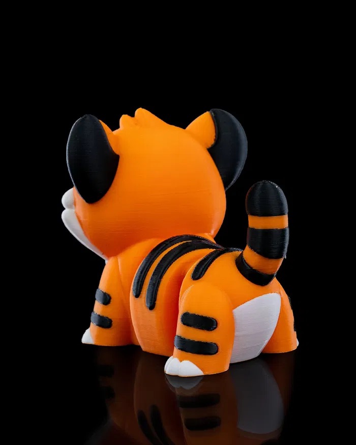 3D Print Playful Tiger