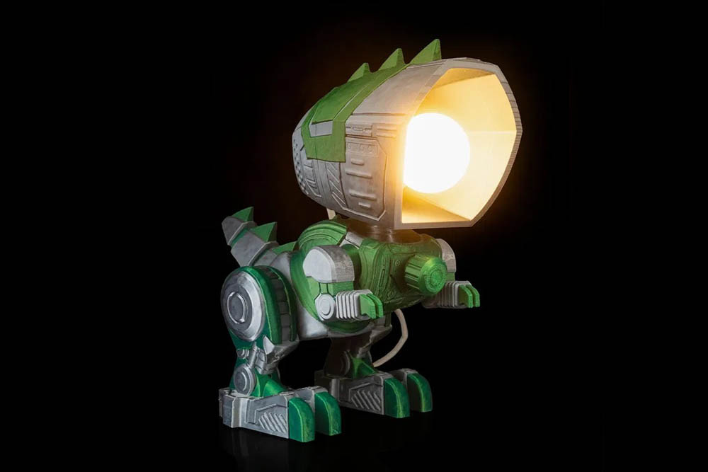 3D Print Mecha T-Rex - Table Lamp STL for Download