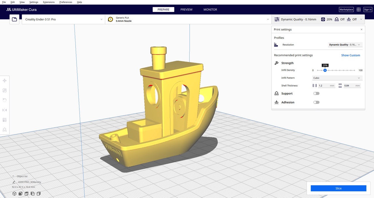 Free 3d software for 3d printing UltiMaker Cura