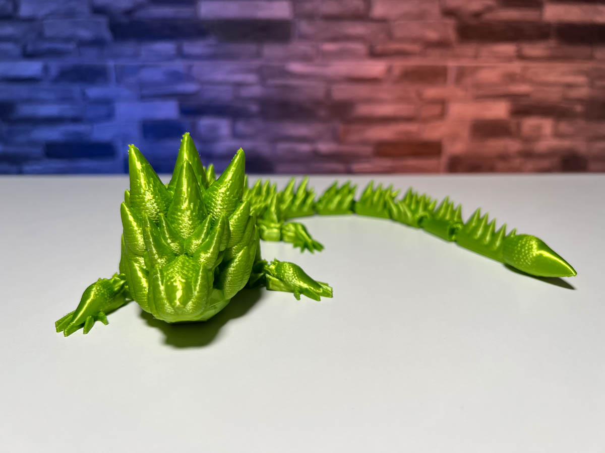 Articulated 3D Printed Lizard - Download STL files now. - 3DPTK.com